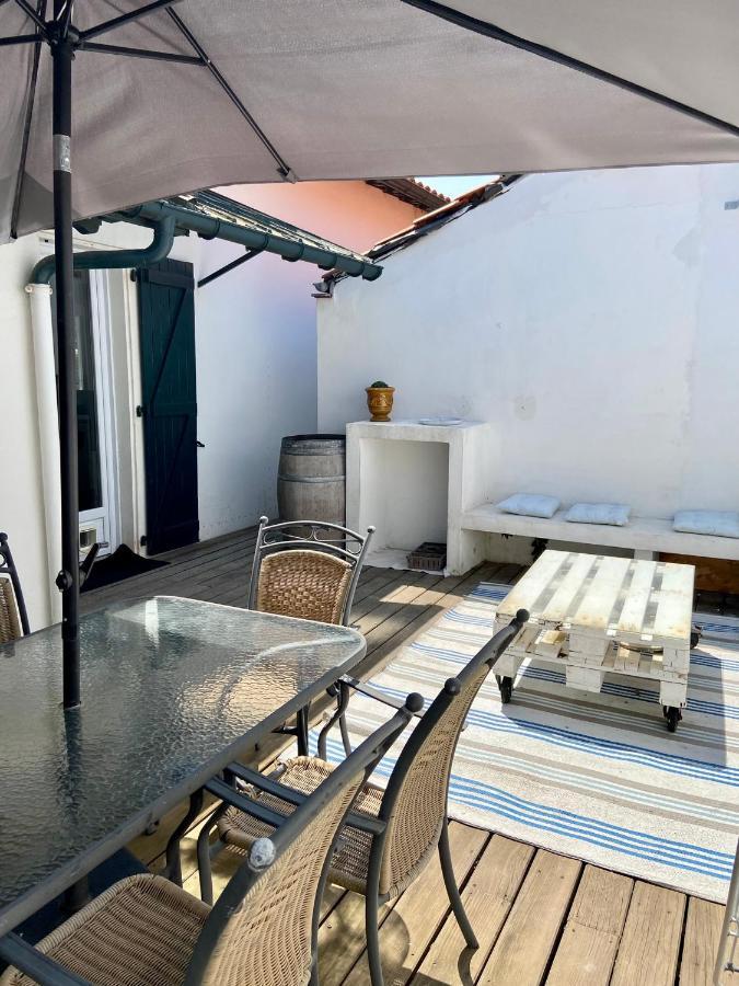 Agréable maison de ville avec une belle terrasse Anglet Extérieur photo